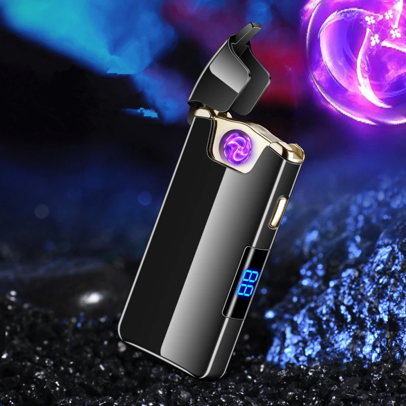 Magic arc charging lighter LED power display Windproof 3D micro touch button Special magnetic steel Gift selection
Magic arc charging lighter LED power display Windproof 3D micro touch button Special magnetic steel Gift selection