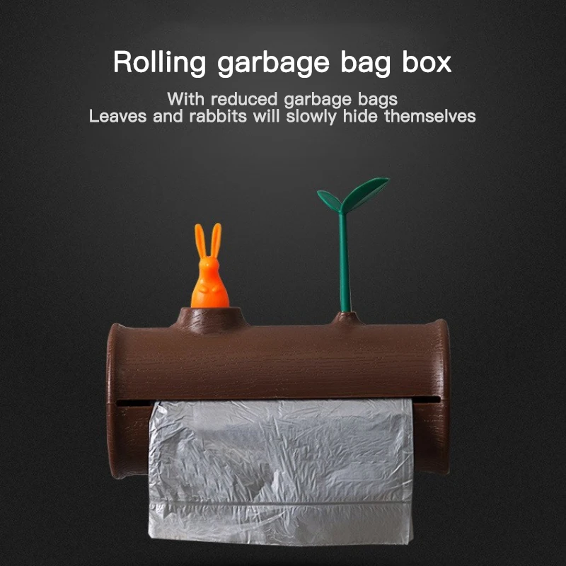 Cartoon Rabbit Roll-type Garbage Bag Storage Box Tissue Box Cover With Wall Hanging Stick Hook Toilet Paper Holder Storage Stand
Cartoon Rabbit Roll-type Garbage Bag Storage Box Tissue Box Cover With Wall Hanging Stick Hook Toilet Paper Holder Storage Stand