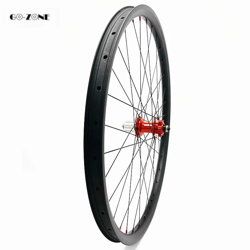 Flash Deal mtb 27.5 wheels asymmetric 33.5x25mm tubeless bike wheel HOPE 4 boost 110x15 148x12 /thru axle carbon disc wheelset pillar 1420 8