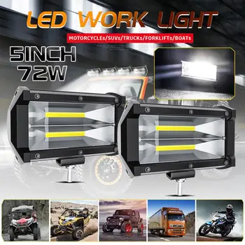 2pcs LED Car Work Light 12V 24V 72W Work Fog Lamp For Offroad 4x4 Suv Atv Truck Fire Truck Agricultural Vehicle Searchlight
2pcs LED Car Work Light 12V 24V 72W Work Fog Lamp For Offroad 4x4 Suv Atv Truck Fire Truck Agricultural Vehicle Searchlight