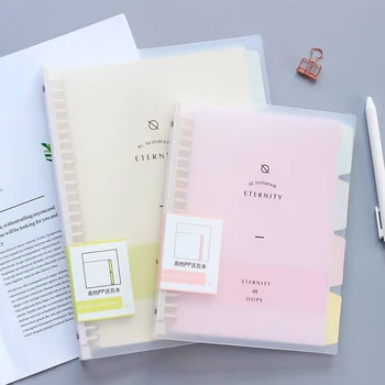 A5 B5 Macaron Colour Small Fresh Loose-leaf Notebook Korea Simple Detachable Refill Student Note book Cute School Supplies
A5 B5 Macaron Colour Small Fresh Loose-leaf Notebook Korea Simple Detachable Refill Student Note book Cute School Supplies