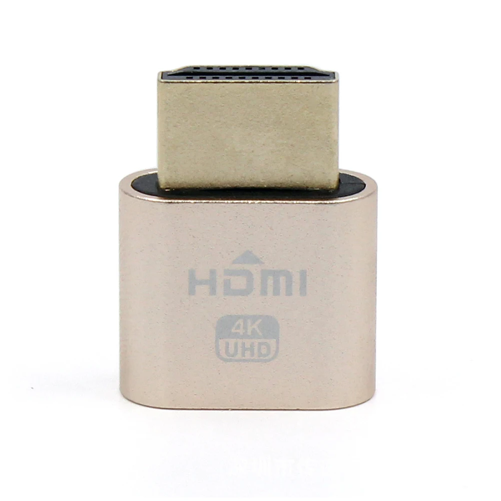 Dummy Plug Adapter Connector No Drive 1920x1080 4K Display Emulator HDMI Small VGA Virtual Locking Block Plate Headless Fake
Dummy Plug Adapter Connector No Drive 1920x1080 4K Display Emulator HDMI Small VGA Virtual Locking Block Plate Headless Fake