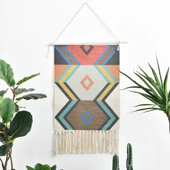 Macrame Wall Tapestry Hanging Boho Decor Home Decoration De Pared Tela Colgante Makrama Geometric Woven Tenture Murale Chic
Macrame Wall Tapestry Hanging Boho Decor Home Decoration De Pared Tela Colgante Makrama Geometric Woven Tenture Murale Chic