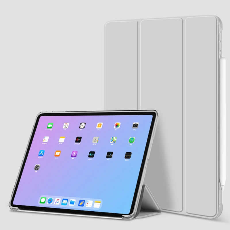 For iPad Air 4 Case Transparent Hard PC Back Smart Cover Capa for iPad Air 10.9 2020 Auto Wake/Sleep Support Wireless Charger
For iPad Air 4 Case Transparent Hard PC Back Smart Cover Capa for iPad Air 10.9 2020 Auto Wake/Sleep Support Wireless Charger
