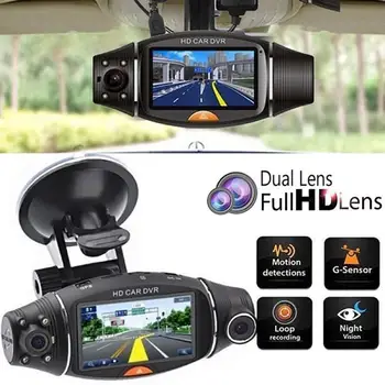R310 HD Car DVR Dual Camera Lens Night Vision Gravity Sensor Recorder with GPS Automobile Electronic Parts Car Accessories
R310 HD Car DVR Dual Camera Lens Night Vision Gravity Sensor Recorder with GPS Automobile Electronic Parts Car Accessories