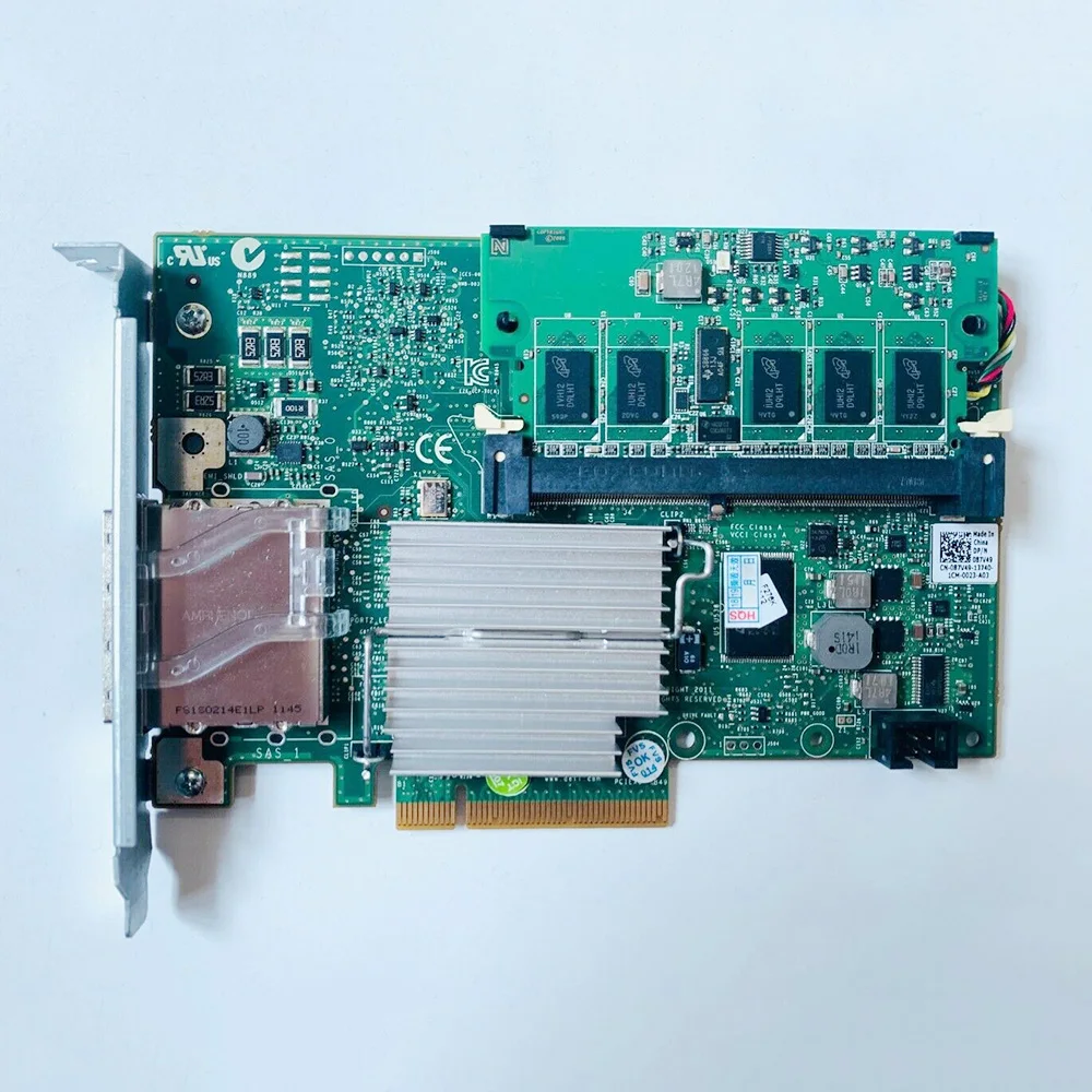 Контроллер RAID SAS PERC H800 6G D90PG N743J VVGYD 87V49 с 512 Мб кэш-памяти | Компьютеры и офис