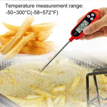 Digital BBQ Thermometer Electronic Cooking Food Thermometer Probe Water Milk Kitchen Oven Thermometer Tools Meat Thermometer
Digital BBQ Thermometer Electronic Cooking Food Thermometer Probe Water Milk Kitchen Oven Thermometer Tools Meat Thermometer