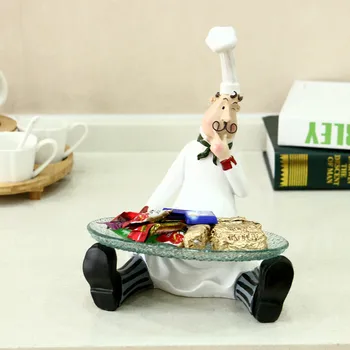 European Chef Candy Dish Dessert Tray Fruit Plate Cute Chefs Figurines Restaurant Home Desk Decor Key Organizer Snack Plates
European Chef Candy Dish Dessert Tray Fruit Plate Cute Chefs Figurines Restaurant Home Desk Decor Key Organizer Snack Plates