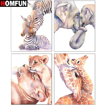 HOMFUN Diamond Painting Full Square/Round Diamond "Color animal family" Pattern Embroidery Cross Stitch 5D Rhinestone Painting
HOMFUN Diamond Painting Full Square/Round Diamond "Color animal family" Pattern Embroidery Cross Stitch 5D Rhinestone Painting