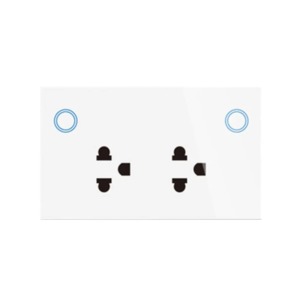 Touch Double GPO Glass Panel Power Point Wall Outlet Socket Switch 10AMP mobile phone control socket
Touch Double GPO Glass Panel Power Point Wall Outlet Socket Switch 10AMP mobile phone control socket