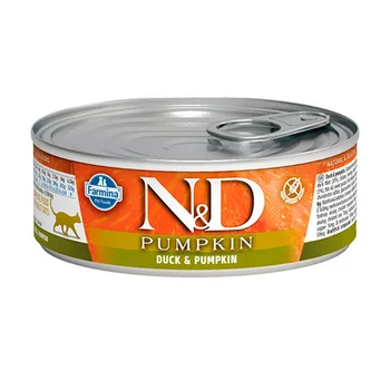 FARMINA FARMINA CAT N & D DUCK & PUMPKIN adult cats with duck and pumpkin 80 g
FARMINA FARMINA CAT N & D DUCK & PUMPKIN adult cats with duck and pumpkin 80 g