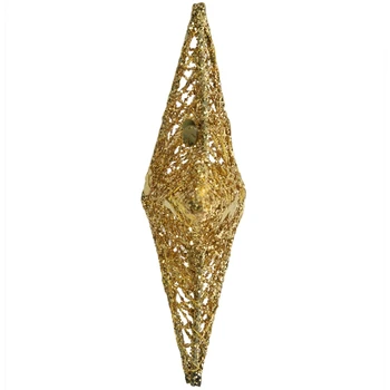 New Christmas Tree Topper Treetops Xmas Decoration Ornament Tree Topstar Decorations Shiny Festival Decorative(15CM gold five-po
New Christmas Tree Topper Treetops Xmas Decoration Ornament Tree Topstar Decorations Shiny Festival Decorative(15CM gold five-po