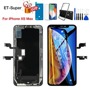 Super LCD Replacement for iPhone Xs Max Display with 3D Touch Screen Digitizer Aseembly Parts Black 100% Tested No Dead Pixel
Super LCD Replacement for iPhone Xs Max Display with 3D Touch Screen Digitizer Aseembly Parts Black 100% Tested No Dead Pixel