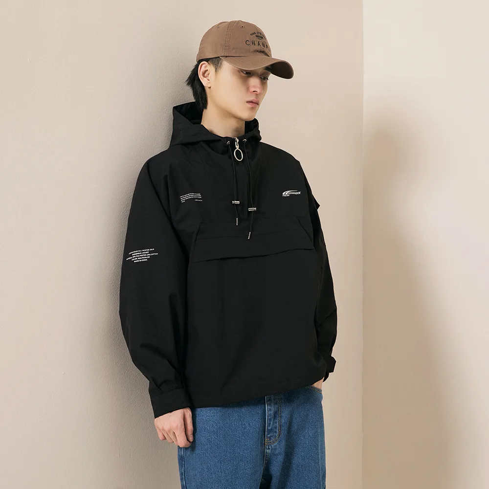 2019 Autumn New Style Japanese-style Origional Popular Brand Coat Men's Hooded Printed Loose-Fit Pullover Jacket Outdoor Waterpr
2019 Autumn New Style Japanese-style Origional Popular Brand Coat Men's Hooded Printed Loose-Fit Pullover Jacket Outdoor Waterpr