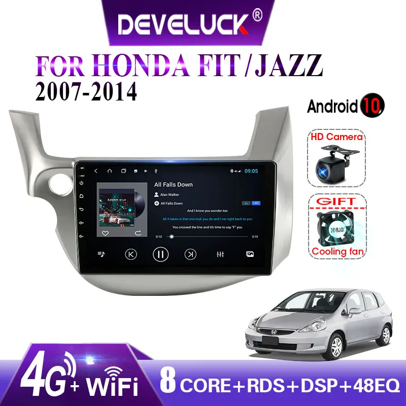 Android 10.0 Car Radio Multimedia Video Player 2 din autoradio GPS navigation RDS DSP+48EQ 4G net For HONDA FIT JAZZ 2007-2013
Android 10.0 Car Radio Multimedia Video Player 2 din autoradio GPS navigation RDS DSP+48EQ 4G net For HONDA FIT JAZZ 2007-2013