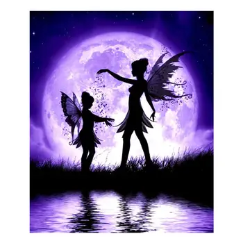 5D DIY Diamonds with Wings Little Girl Diamond Night Scene Animal Cross Stitch Home Decor
5D DIY Diamonds with Wings Little Girl Diamond Night Scene Animal Cross Stitch Home Decor