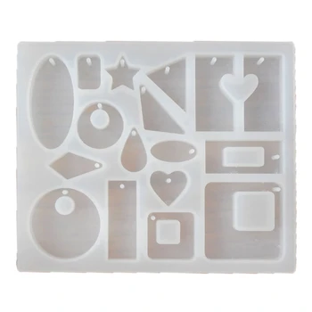 Heart Star Earrings Necklace Pendant Resin Molds Epoxy Resin Jewelry Molds Tools R3MC
Heart Star Earrings Necklace Pendant Resin Molds Epoxy Resin Jewelry Molds Tools R3MC