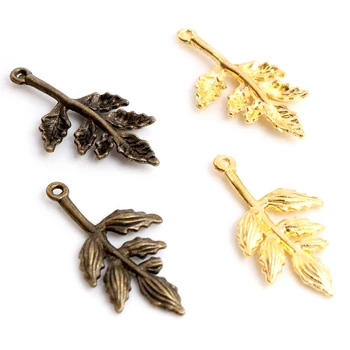 30x17mm 20pcs Antique Bronze Gold Plated Tree Leaf Handmade Charms Pendant:DIY for bracelet necklace
30x17mm 20pcs Antique Bronze Gold Plated Tree Leaf Handmade Charms Pendant:DIY for bracelet necklace