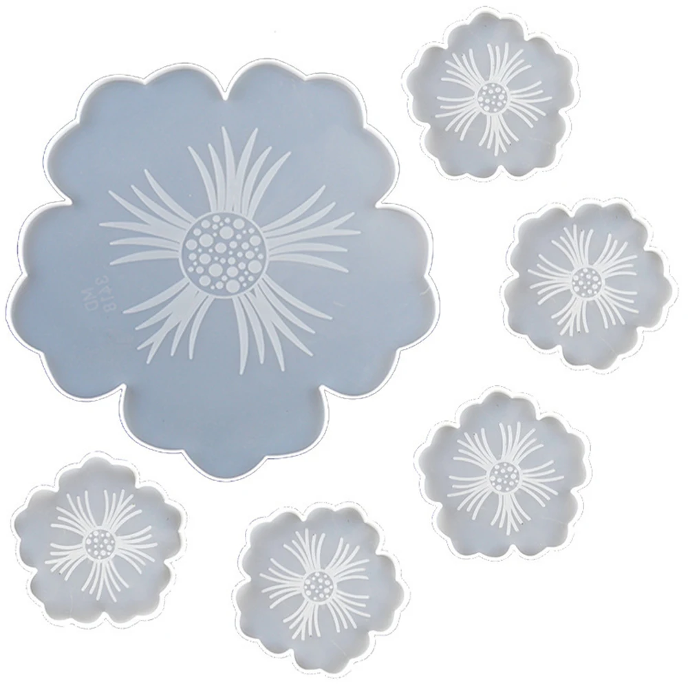 New Flower Compote Coaster Resin Mold Set Diy Handmade Crystal Epoxy Mold Compote Tray Petal Silicone Mold
New Flower Compote Coaster Resin Mold Set Diy Handmade Crystal Epoxy Mold Compote Tray Petal Silicone Mold