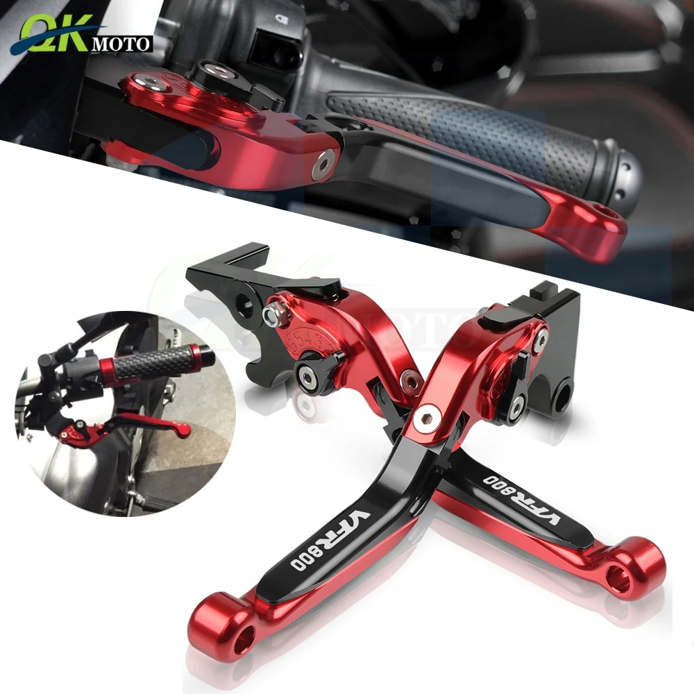 Motorcycle Extendable Foldable Aluminum Handle Brake Clutch Levers For Honda VFR800F vFR800 v-fr800F vfr800 2002 2003 2004 05-17
Motorcycle Extendable Foldable Aluminum Handle Brake Clutch Levers For Honda VFR800F vFR800 v-fr800F vfr800 2002 2003 2004 05-17