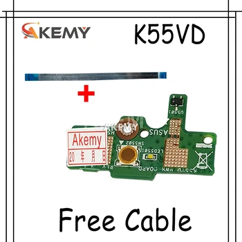 For Asus K55 K55VD K55VJ K55VM Power Button Switch button BOARD With Cable 69N0M7C10F02 100% Tested Fast Ship 
For Asus K55 K55VD K55VJ K55VM Power Button Switch button BOARD With Cable 69N0M7C10F02 100% Tested Fast Ship