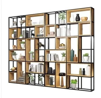 Iron art partition screen industrial wind display shelf solid wood living room bookshelf porch cabinet office decoration cabinet
Iron art partition screen industrial wind display shelf solid wood living room bookshelf porch cabinet office decoration cabinet