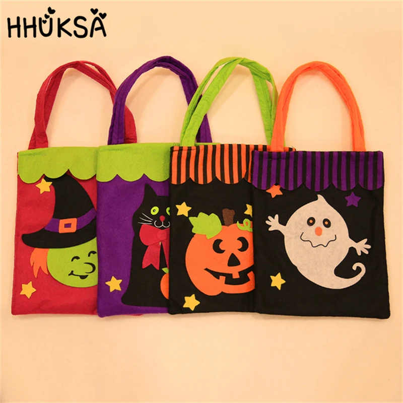 1Pc Halloween Applique Handbag Pumpkin Witch Skull Bat Kids Candy Bag Party Decoration New Year Home Decor Halloween Decoration
1Pc Halloween Applique Handbag Pumpkin Witch Skull Bat Kids Candy Bag Party Decoration New Year Home Decor Halloween Decoration