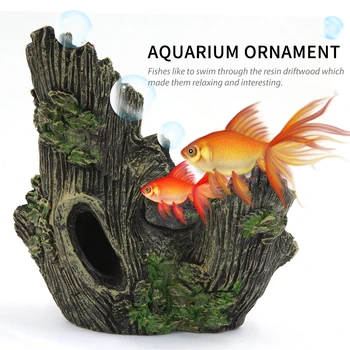 Aquarium Ornament Driftwood Resin Wood Trunk DIY Hollow House Cave Ornament for Fish Tank Decoration Aquarium Accessories
Aquarium Ornament Driftwood Resin Wood Trunk DIY Hollow House Cave Ornament for Fish Tank Decoration Aquarium Accessories