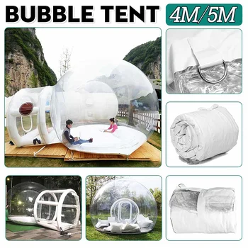 4/5M Outdoor Camping Inflatable Bubble Tent Large DIY House Home Backyard Camping Cabin Lodge Air Bubble Transparent Tent
4/5M Outdoor Camping Inflatable Bubble Tent Large DIY House Home Backyard Camping Cabin Lodge Air Bubble Transparent Tent