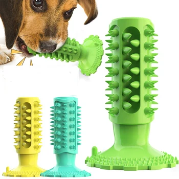 Dog Toothbrush Chew Toys Suction Cup Pet Molar Stick Dog Dental Care Funny Puppy Teeth Cleaning Pet Supplies for Dog
Dog Toothbrush Chew Toys Suction Cup Pet Molar Stick Dog Dental Care Funny Puppy Teeth Cleaning Pet Supplies for Dog