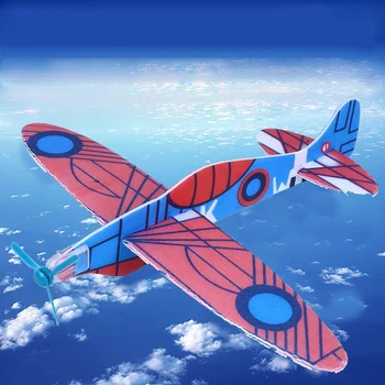 Outdoor Hand Throwing DIY Plane Flying Launch Sports Glider Aircraft Model Foam Gliding Boys Fun Game Figure Toys for Children
Outdoor Hand Throwing DIY Plane Flying Launch Sports Glider Aircraft Model Foam Gliding Boys Fun Game Figure Toys for Children