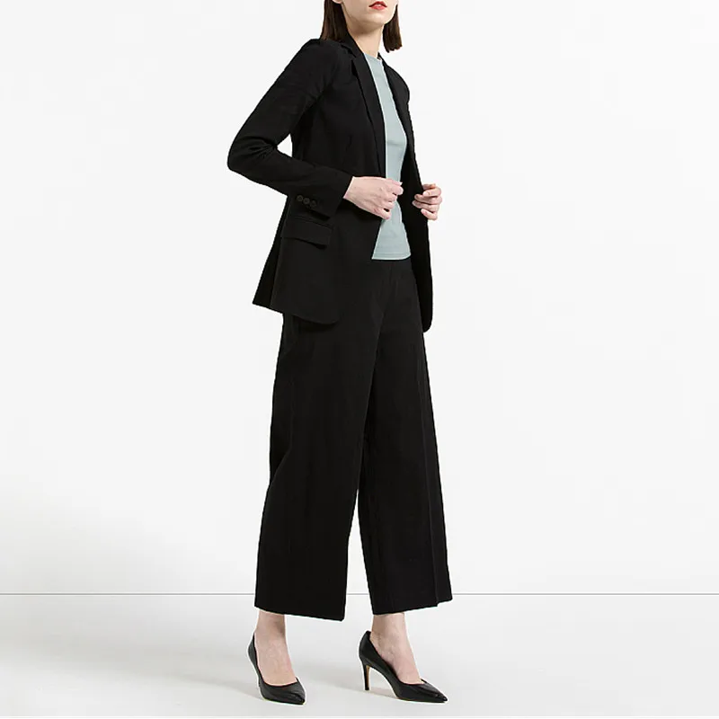 Women's suits Women suit 2-pcs blazer wide-leg pants Ladies office lady business wear uniforms women pants suits женские костюмы
Women's suits Women suit 2-pcs blazer wide-leg pants Ladies office lady business wear uniforms women pants suits женские костюмы