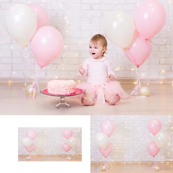 Smash Cake One Year First Birthday Pink Brick Party Photography Backdrop Indoor Decor Balloon Light Baby Background Photo Studio
Smash Cake One Year First Birthday Pink Brick Party Photography Backdrop Indoor Decor Balloon Light Baby Background Photo Studio