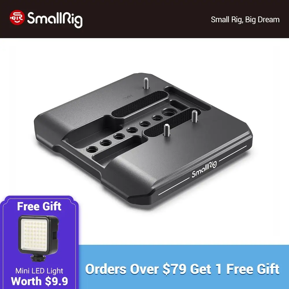 SmallRig For SONY FX9 Rear Insert Plate Mount To Quick Release Plate and SmallRig VCT-14 Shoulder Pad Camera Support Rig - 2841
SmallRig For SONY FX9 Rear Insert Plate Mount To Quick Release Plate and SmallRig VCT-14 Shoulder Pad Camera Support Rig - 2841