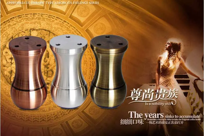 Description Picture 2 of itemHome Room Furniture Legs Extra-thick Metal Furniture Leg Adjustable Height Cabinet Feet European Sofa Chair Bed Table Legs