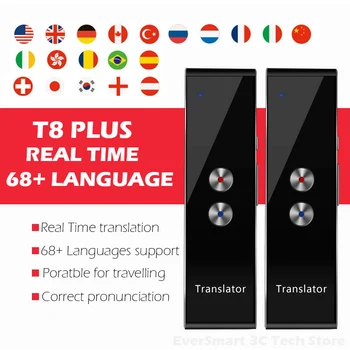 Mecool T8 Plus Smart Voice Translator Real Time Two-way Multi-Language Translator For Learning Travelling Business Meeting
Mecool T8 Plus Smart Voice Translator Real Time Two-way Multi-Language Translator For Learning Travelling Business Meeting