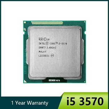Intel i5 3570 3.4Ghz L3 = 6M 77W Socket LGA 1155 CPU Quad-Core Processor 100% working
Intel i5 3570 3.4Ghz L3 = 6M 77W Socket LGA 1155 CPU Quad-Core Processor 100% working