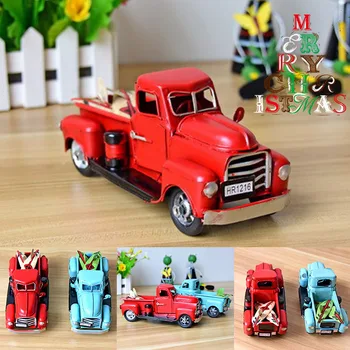 Christmas family decorations Tin Car Crafts Children Gift Vintage Handmade Truck Toy Diecast Model Metal Version Pickup Metal
Christmas family decorations Tin Car Crafts Children Gift Vintage Handmade Truck Toy Diecast Model Metal Version Pickup Metal