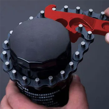 Chain Wrench Manual Disassembly Filter Wrench Car Repair Tool Fuel Filter Wrench Car Removal Tool 
Chain Wrench Manual Disassembly Filter Wrench Car Repair Tool Fuel Filter Wrench Car Removal Tool