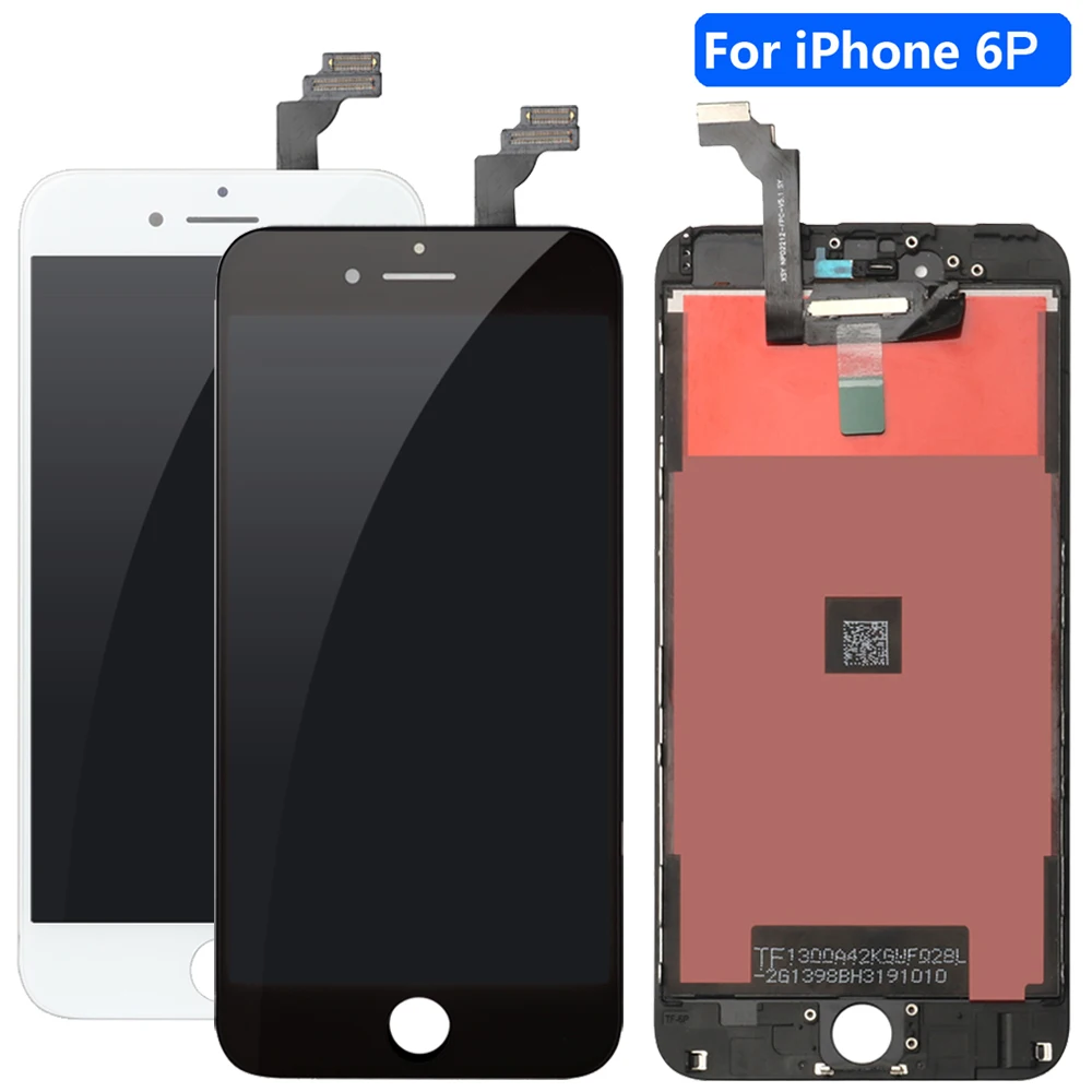AAA+++ Grade LCD Screen For iPhone 6P Digitizer Assembly Replacement For iPhone 6P Screen With Tools
AAA+++ Grade LCD Screen For iPhone 6P Digitizer Assembly Replacement For iPhone 6P Screen With Tools