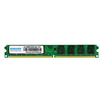RAMAGIO DDR2 2GB Desktop PC Memory RAM Memoria Module 800 PC2 6400 4GB(2PCS*2GB) Compatible DDR2 800MHz 667MHz
RAMAGIO DDR2 2GB Desktop PC Memory RAM Memoria Module 800 PC2 6400 4GB(2PCS*2GB) Compatible DDR2 800MHz 667MHz