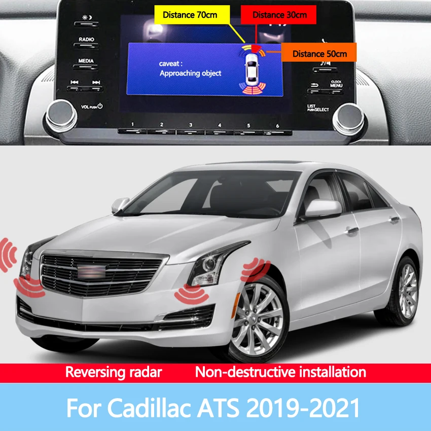 Display Reversing Image Front Rear Radar Parking Detector Kit Sound Warning Indicator For Cadillac ATS 2019-2021
Display Reversing Image Front Rear Radar Parking Detector Kit Sound Warning Indicator For Cadillac ATS 2019-2021