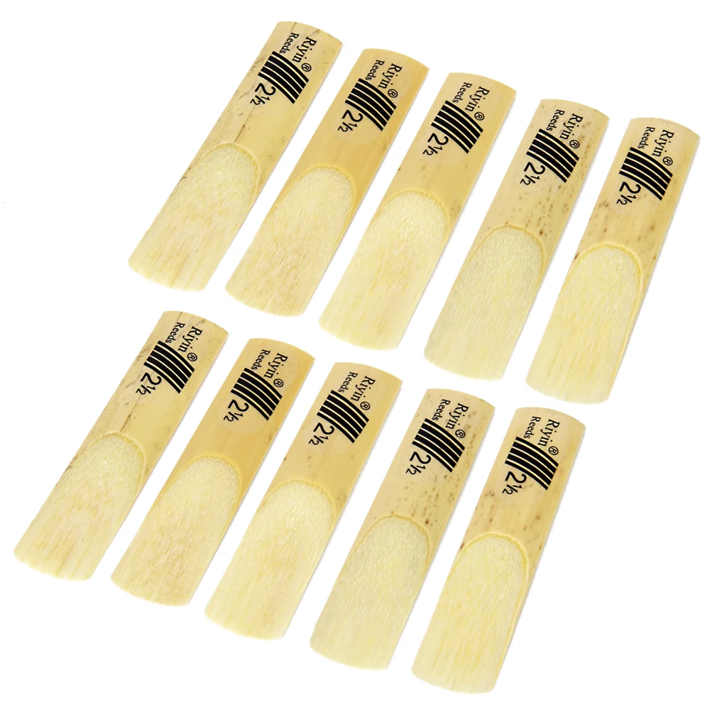 10pcs Alto Sax Reeds Strength 2.5+5 Tubes Clarinet Saxophone Cork Grease 10pcs Alto Sax Reeds Strength 2.5+5 Tubes Clarinet Saxophone Cork Grease