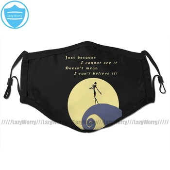 Jack Skellington Mouth Face Mask Jack Skellington Just Because Facial Mask Kawai Funny with 2 Filters for Adult 
Jack Skellington Mouth Face Mask Jack Skellington Just Because Facial Mask Kawai Funny with 2 Filters for Adult