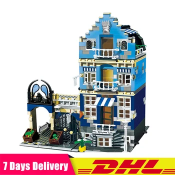 DHL IN Stock 15007 1275Pcs European Market City Street Model Building Blocks Bricks Set Kids Toys Compatible 84007 10190
DHL IN Stock 15007 1275Pcs European Market City Street Model Building Blocks Bricks Set Kids Toys Compatible 84007 10190