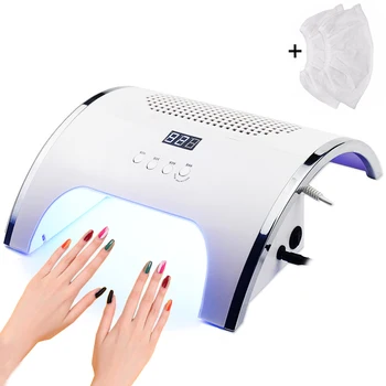 2-IN-1 Nail Lamp with Auto sensor Nail Dryer & Powerful Nail Dust Collector Cleaner 80W Family Private Nail Salon Manicure Tool
2-IN-1 Nail Lamp with Auto sensor Nail Dryer & Powerful Nail Dust Collector Cleaner 80W Family Private Nail Salon Manicure Tool