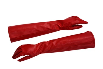 Pair of Stylish Red Solid Color PU Leather Long Gloves For Women
Pair of Stylish Red Solid Color PU Leather Long Gloves For Women