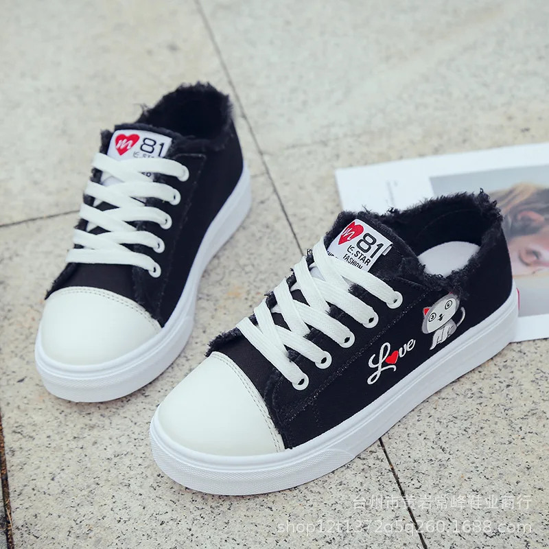 Kitten Cloth Shoes Women's 2019 Spring And Autumn New Style White Shoes Student Basic Thick Bottomed Simple Fashion Lace-up Casu
Kitten Cloth Shoes Women's 2019 Spring And Autumn New Style White Shoes Student Basic Thick Bottomed Simple Fashion Lace-up Casu
