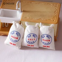 JO HOUSE 1PC 1:12 Dollhouse Miniature Flour Salt Bag Model Kitchen Decoration Filming Props
JO HOUSE 1PC 1:12 Dollhouse Miniature Flour Salt Bag Model Kitchen Decoration Filming Props