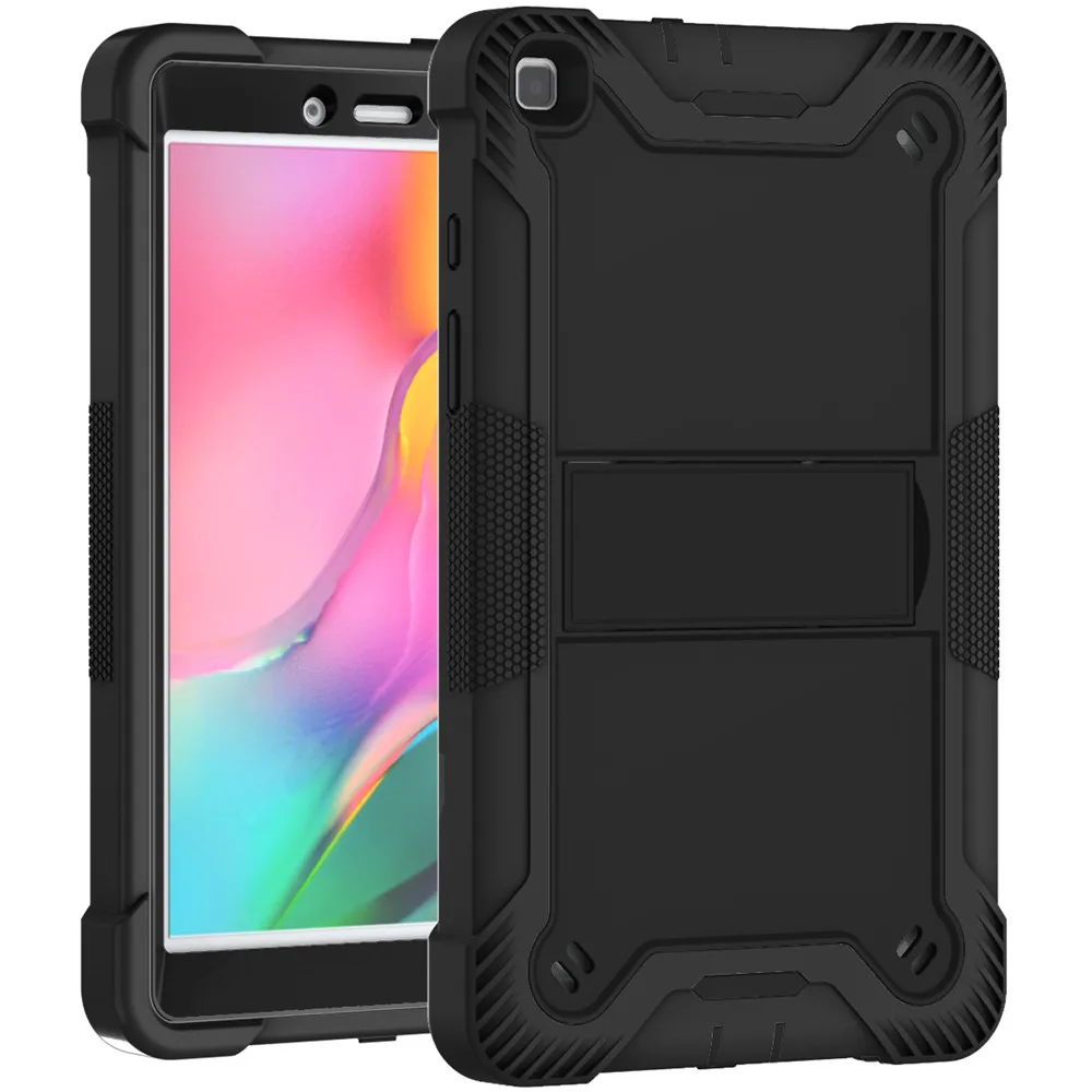 Армированный силиконовый чехол для Samsung Galaxy Tab A 8 0 T290 T295 планшета с подставкой